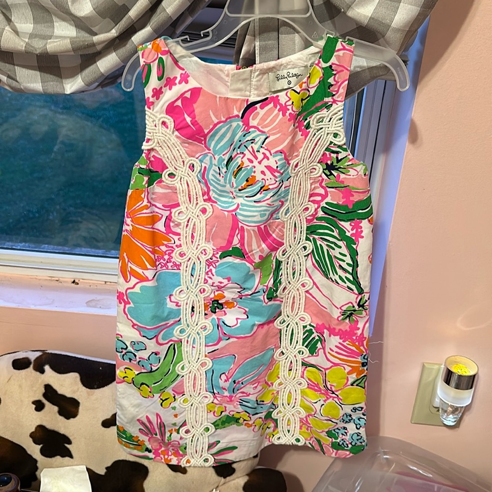 Lilly girls dress size XS 4-5